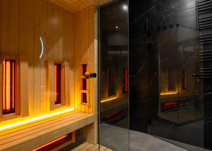 Aparts4U - Kras Resort Apartament A302 Z Prywatnym Jacuzzi, Sauna I Widokiem Na Gory