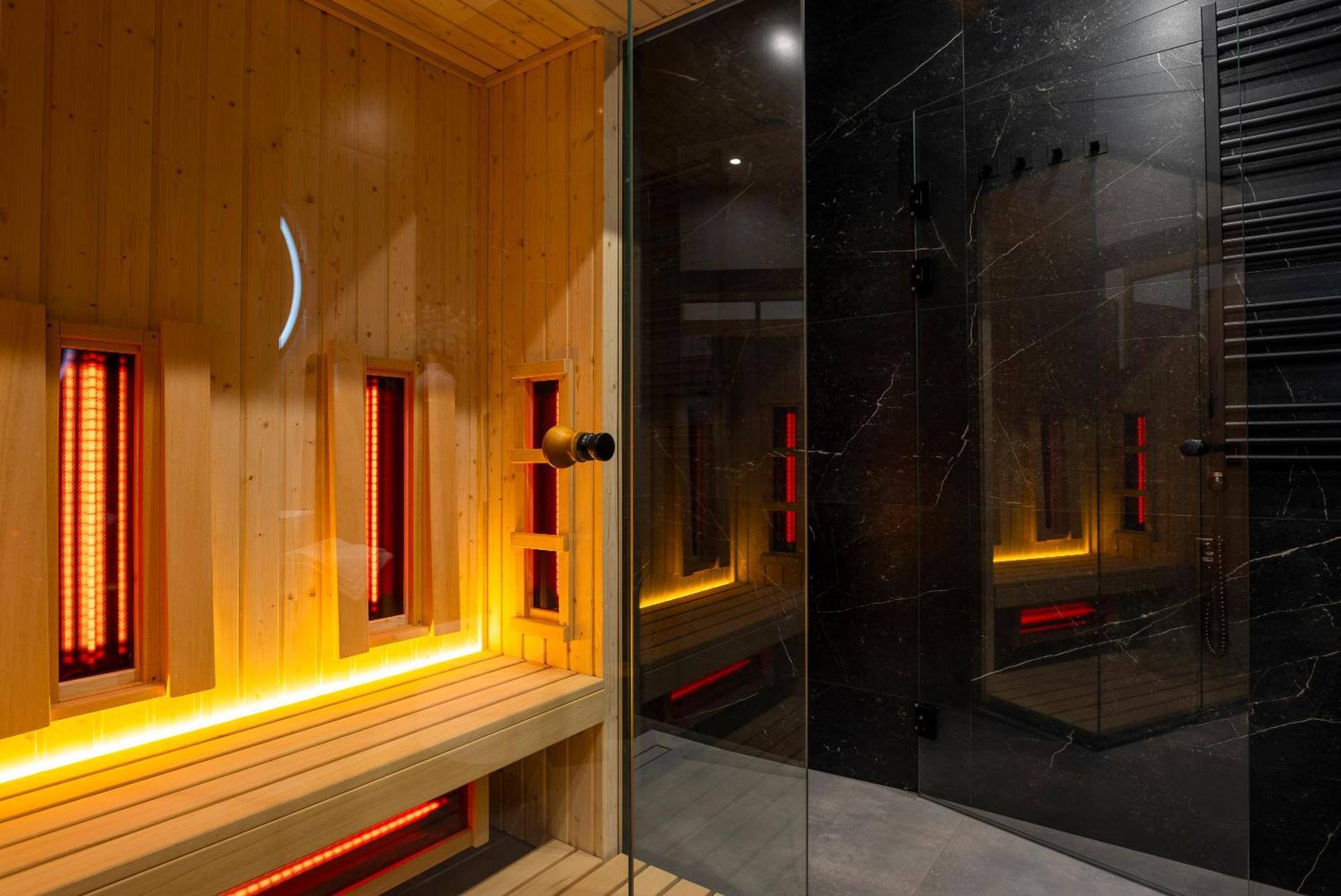 Leilighet Aparts4u - Kras A302 Z Prywatnym Jacuzzi, Sauna I Widokiem Na Gory Szklarska Poręba
